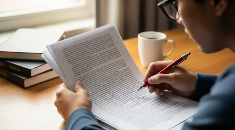 relire texte et corriger